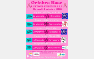 OCTOBRE ROSE